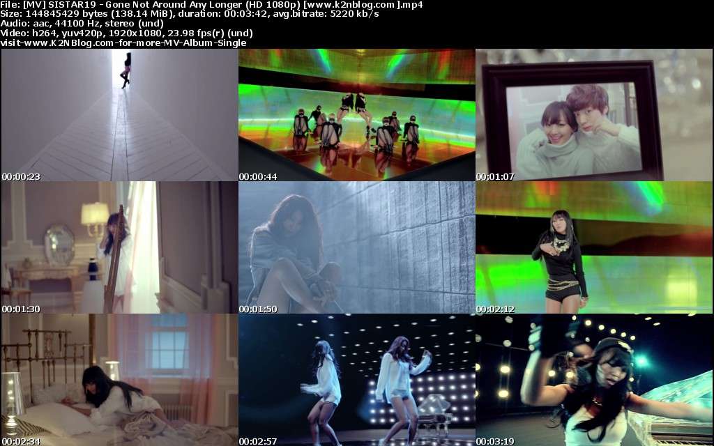 [MV] Sistar19 - Gone Não por mais tempo [HD 1080p Youtube]